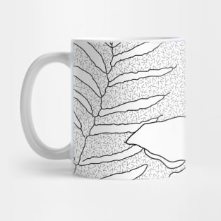 plant pattern dots Mug